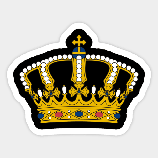 Crown Sticker by ballhard